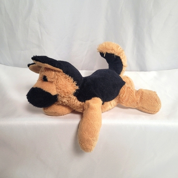 Aurora Flopsie Bismarck German Shepherd 12" Plush Stuffed Animal Toy Dog - Picture 1 of 9